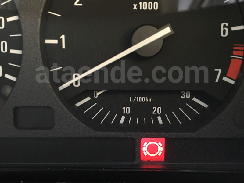 brake warning light e36