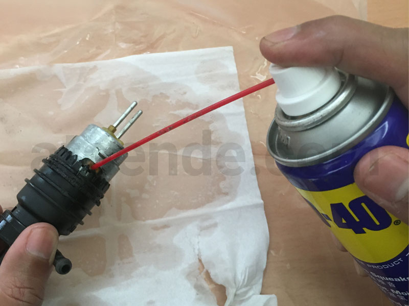 washer pump wd45 cleaning