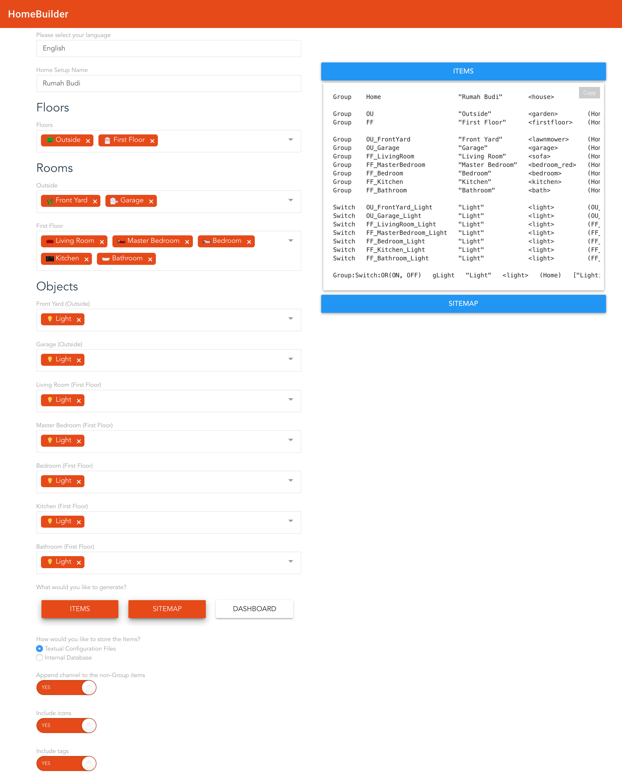 openhab home builder