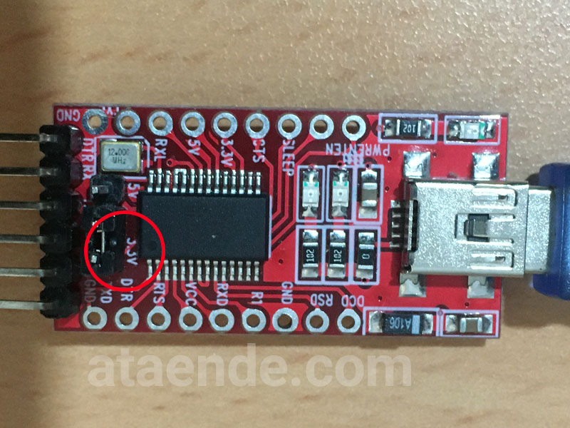 FT232RL USB To Serial TTL Converter
