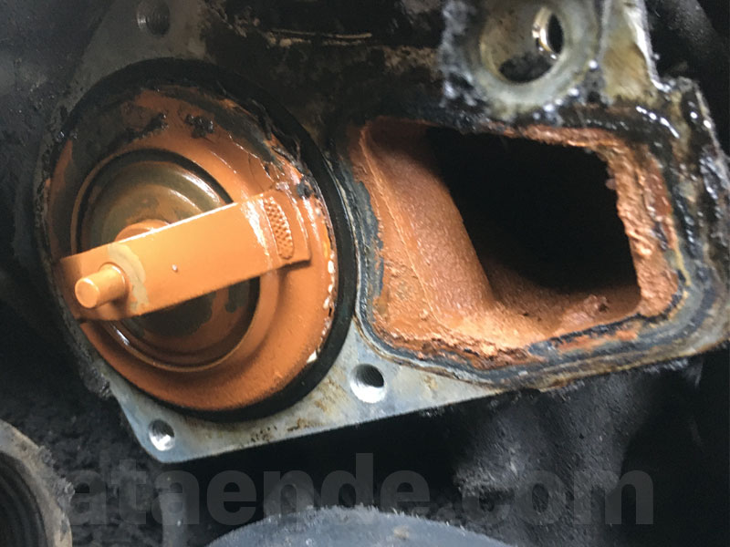 e36 rusty thermostat